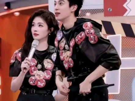 王鹤棣被白鹿吓到后的这个笑容好宠溺。#娱乐 #王鹤棣 #白鹿