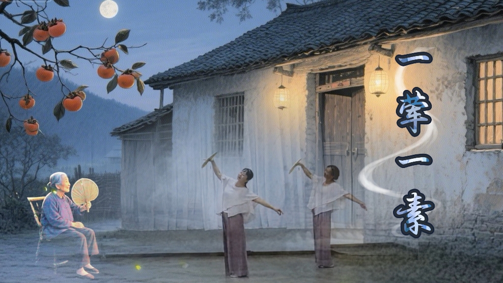 妈妈，您离开我们整整十九年了。如今，只能在《一荤一素》的舞影