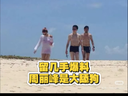 留几手爆料：周丽峰是大舔狗