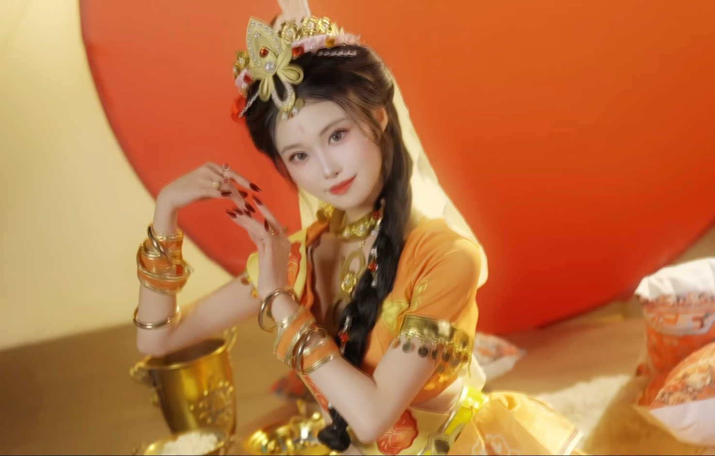 醒了吗……醒了就来看玉兔公主埃及摇