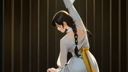 中国风舞蹈（AI视频转绘）