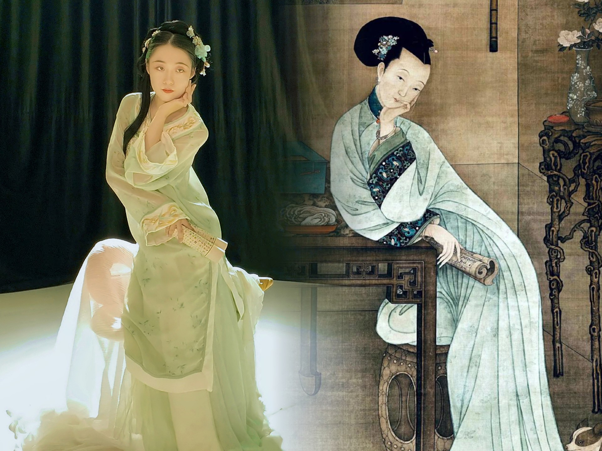 《凝·芳》｜《春闺倦读图》少女版