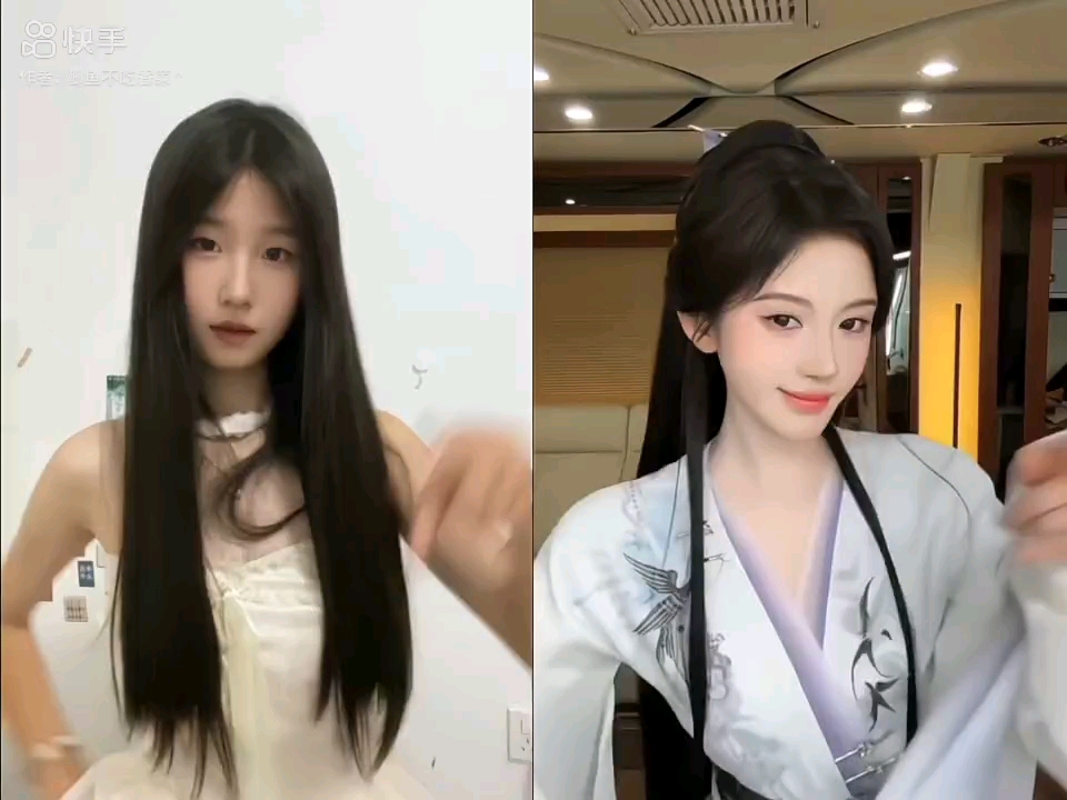 网友们，你们看，这是别人在模仿我的偶像鞠婧祎跳的《鸳鸯戏》手