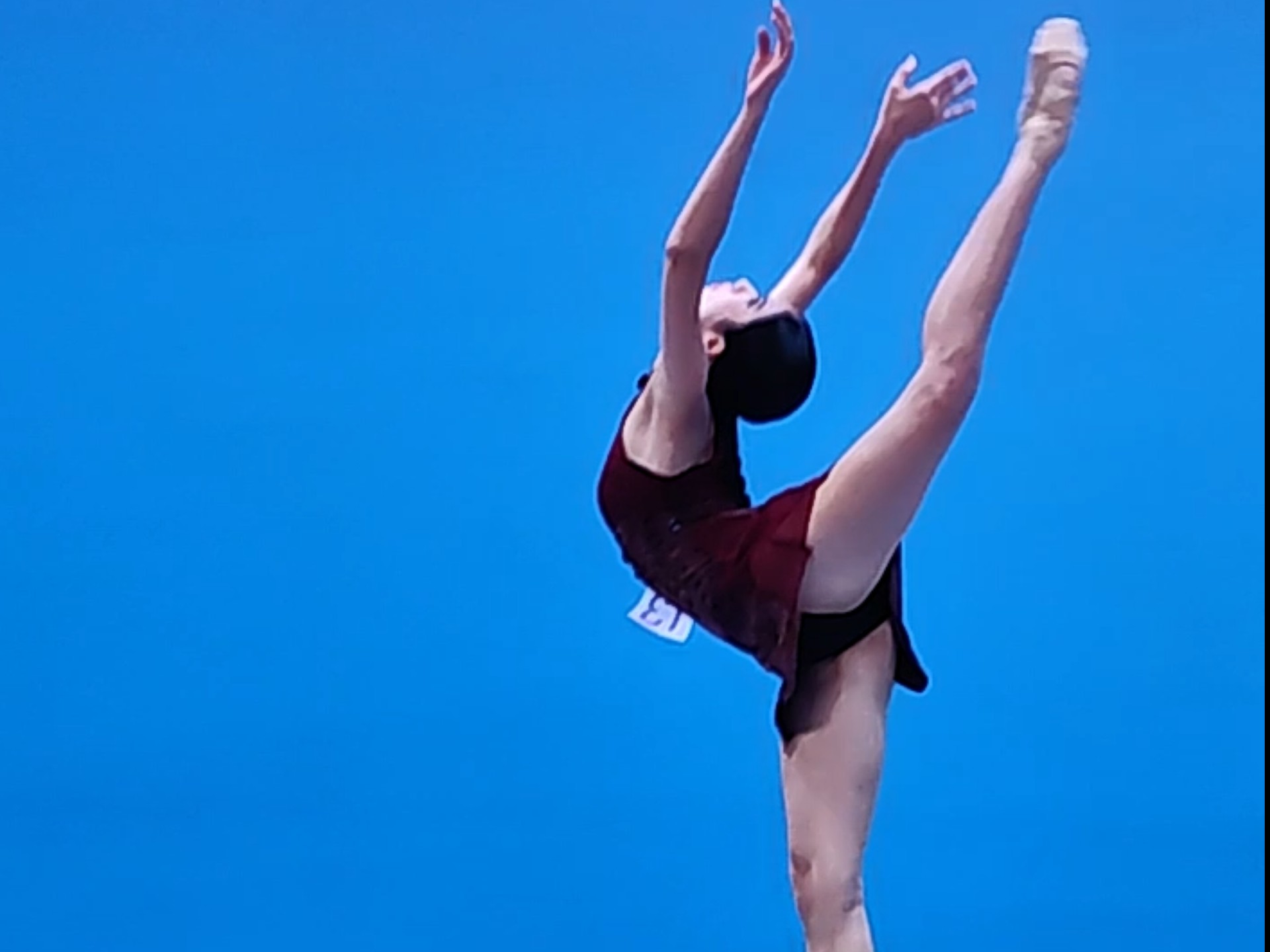 现代芭蕾《她岸》，专业A组郑雅岑，第四届爱莲国际青少年芭蕾舞