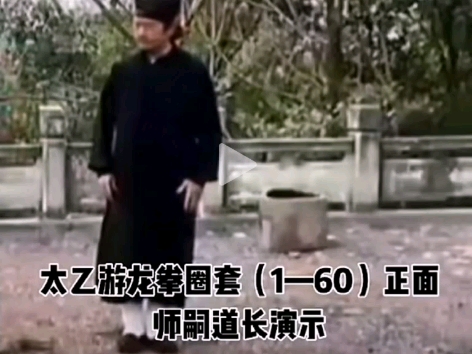 太乙游龙功 正面完整版 戴师嗣