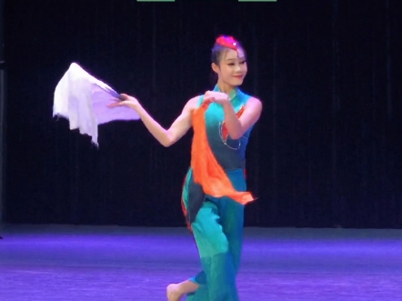 北音舞李佩珍个人剧目《翠狐》片段！晓艺老师指导