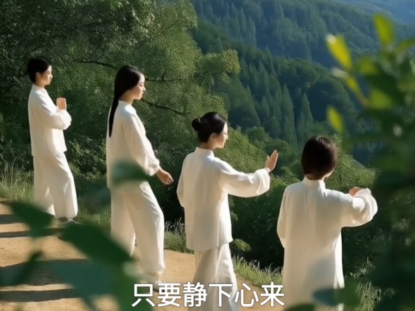 美美的做个小仙女，练功，自然美
