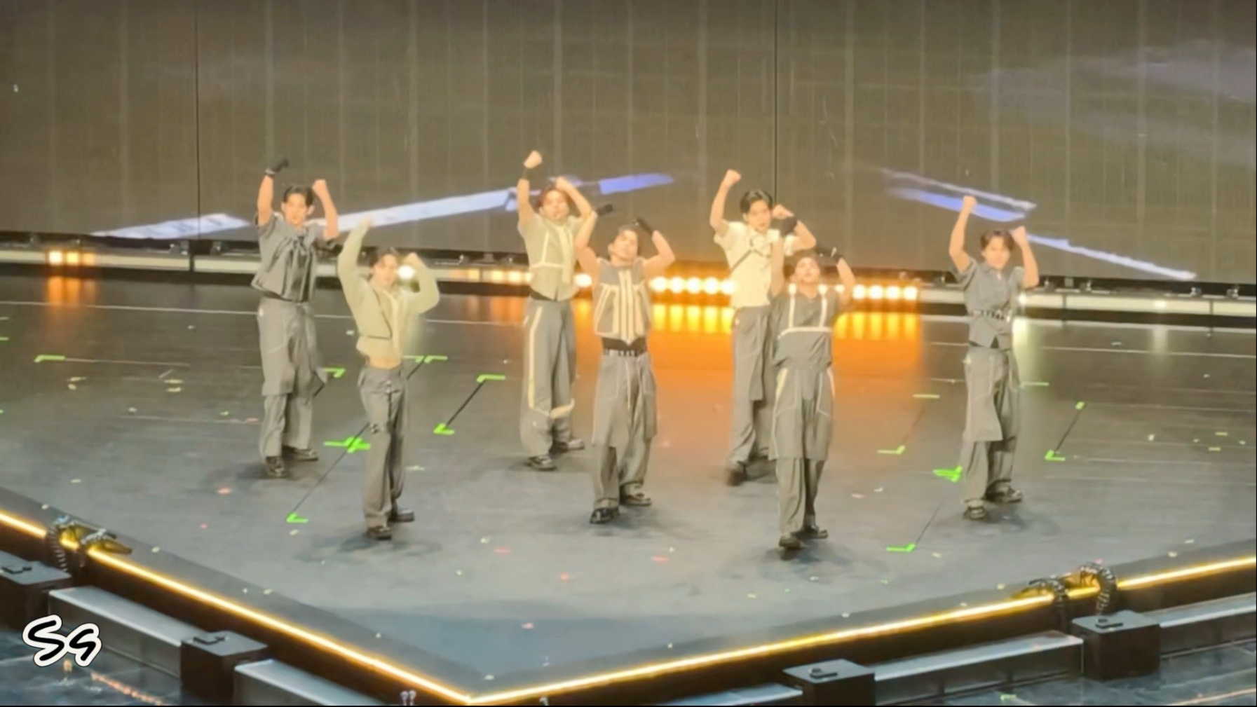 建设TIMA高层看台视角的三十周年部分舞台