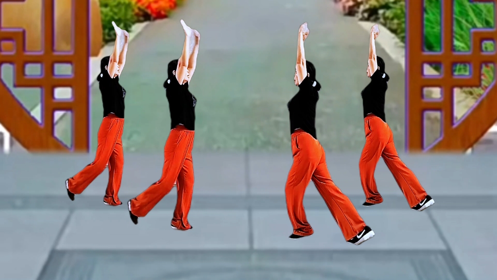 似乎所有人的健身操！