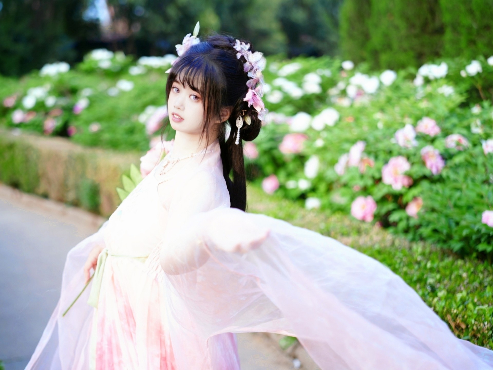 ❀倚香待月 抱蕊听风❀游园惊梦【十二花神大花神系列之四月