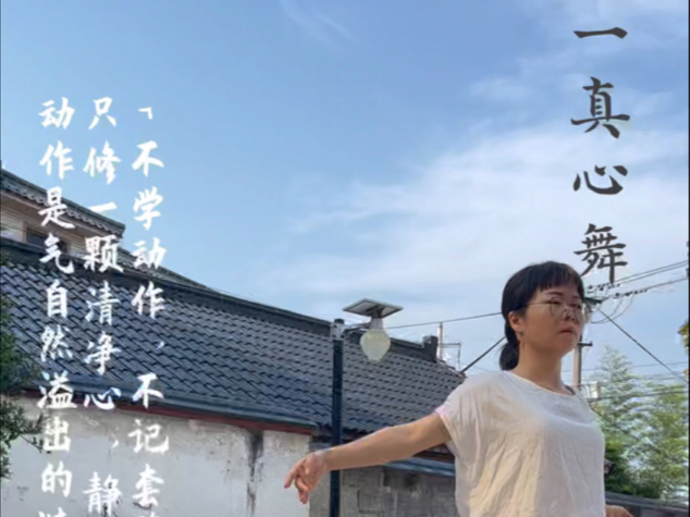 不学动作，不记套路。只修一颗清净心，静到极处，动作是气自然溢出