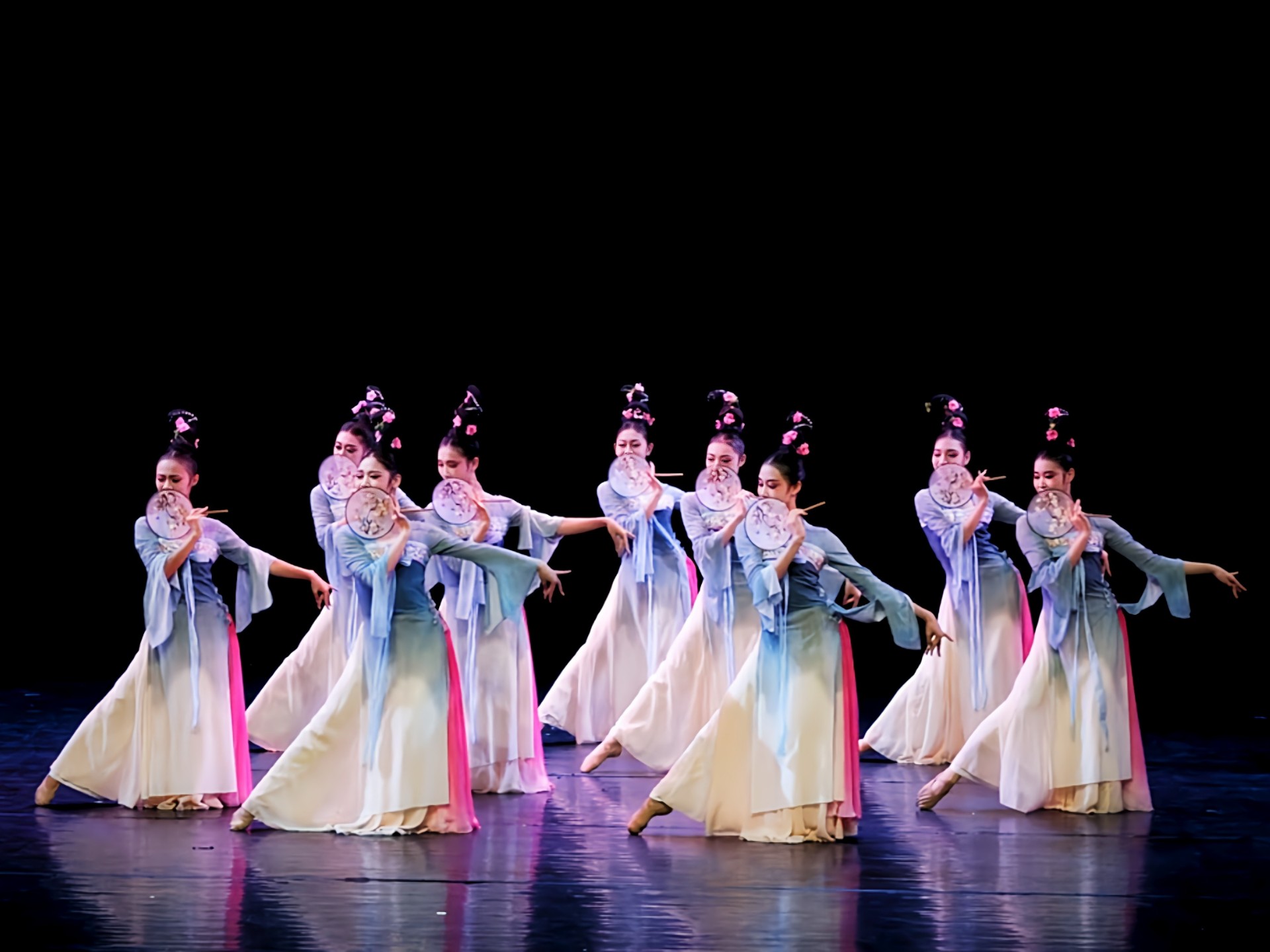 【音频已修，全景一镜到底，芳华杯】古典舞群舞剧目《洞庭秋月》