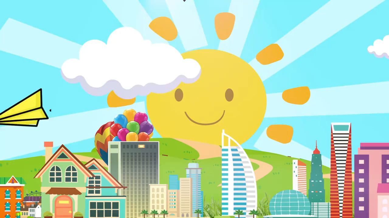 《向快乐出发》LED背景视频