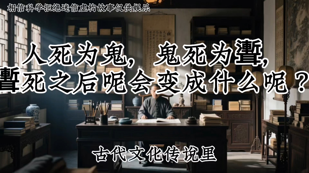 人死为鬼，鬼死为聻，聻死之后会变成什么呢？
