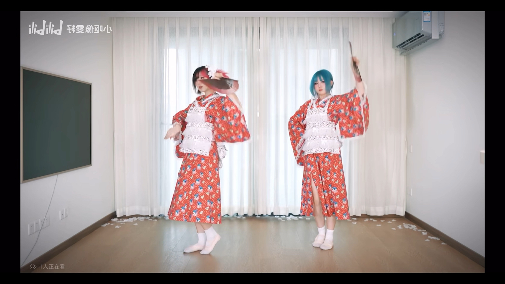 淑女好逑 桃雯玖玖原创编舞 自用已镜面 侵删 结尾闹钟致歉（