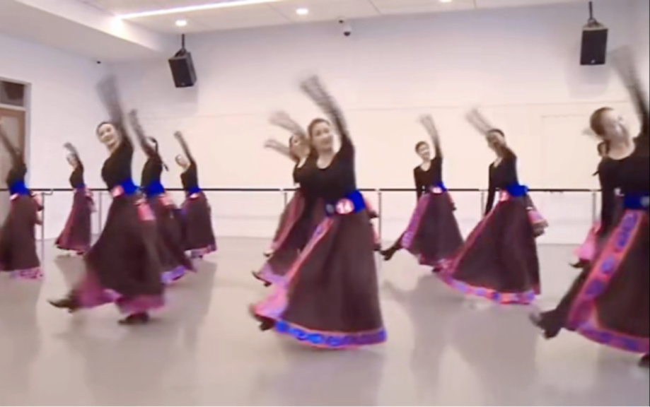 上戏藏族舞组合