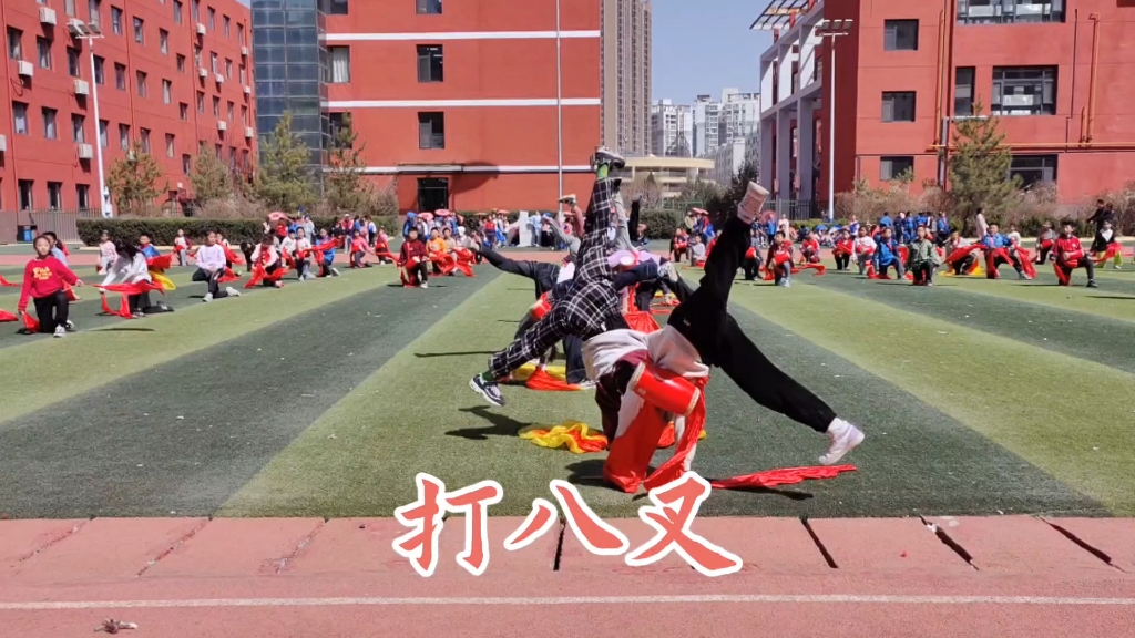 非遗进校园，安塞腰鼓培训庆祝六一儿童节学校文化艺术节表演