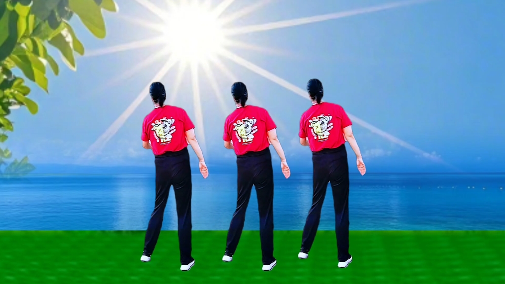 .广场舞（热死了）