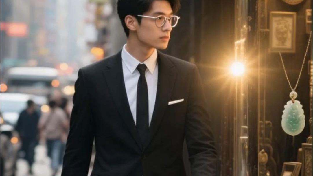 西装男生变身董永