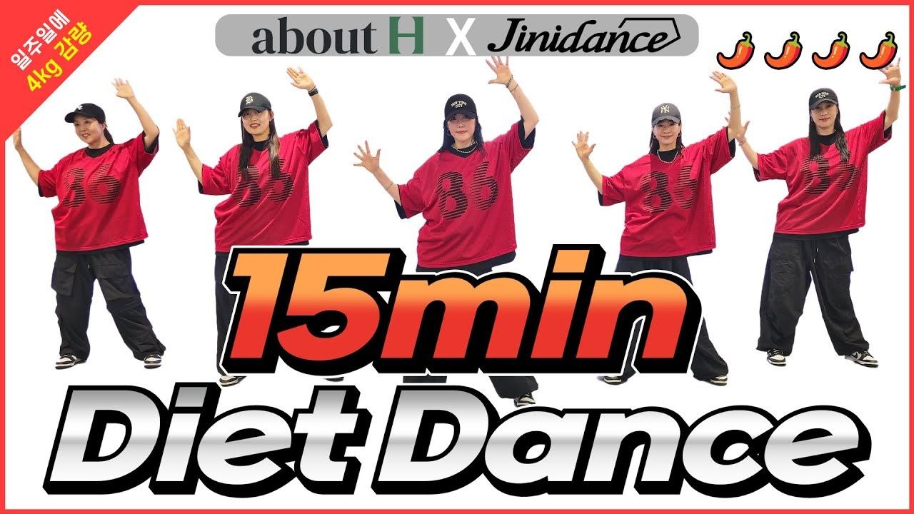 20MIN 有氧燃脂舞居家连跳by JINIDANCE（歌单见简介）