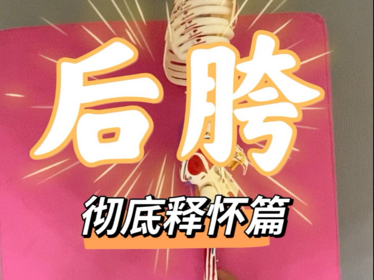 后胯开度难练（看完彻底释怀）