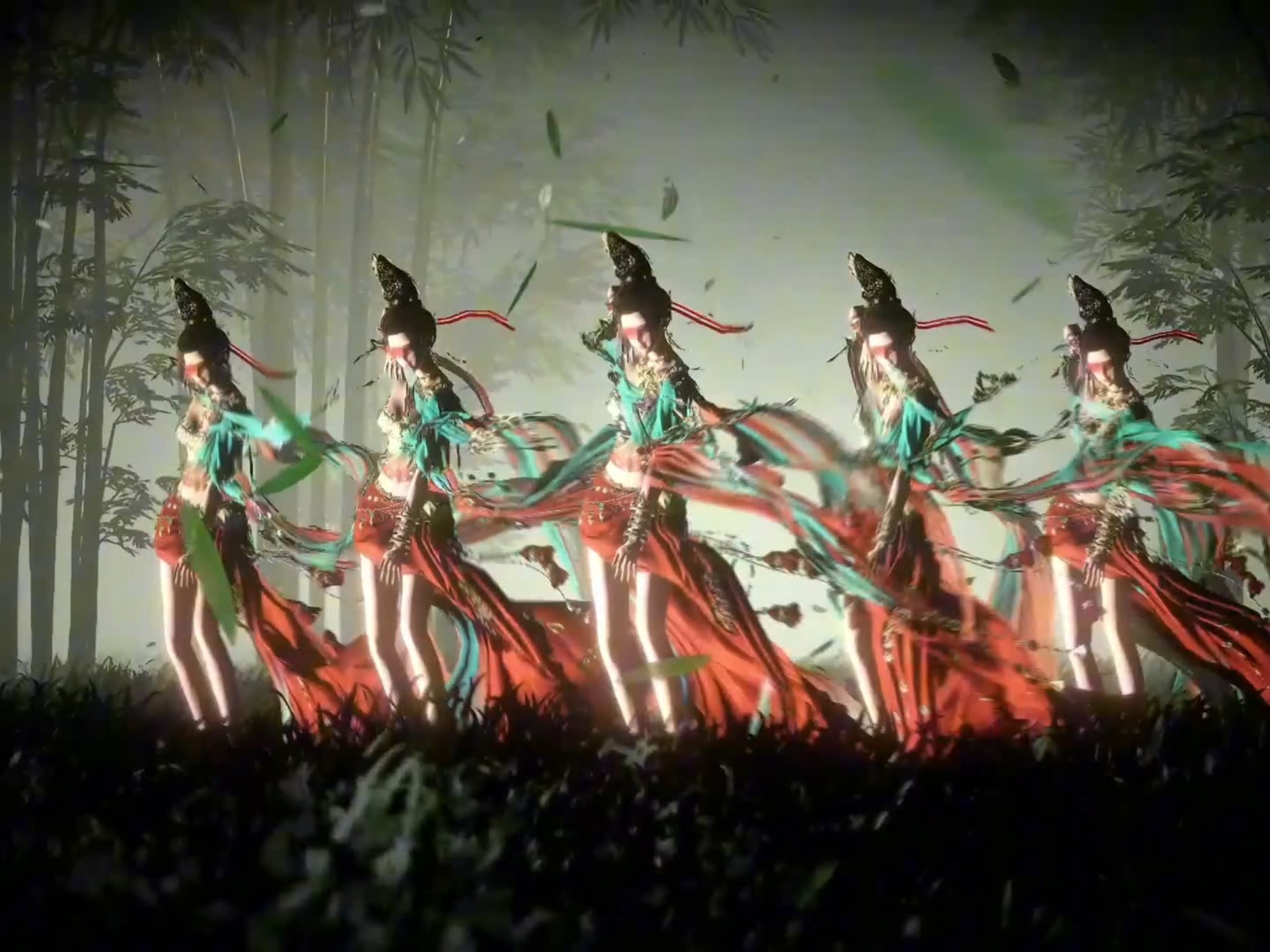 自定义敦煌舞《难解》