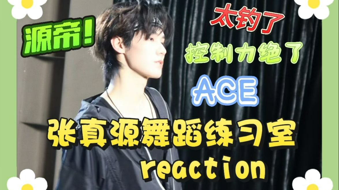 【张真源reaction】万花镜舞蹈练习室就是值得反复品的！！！此男太