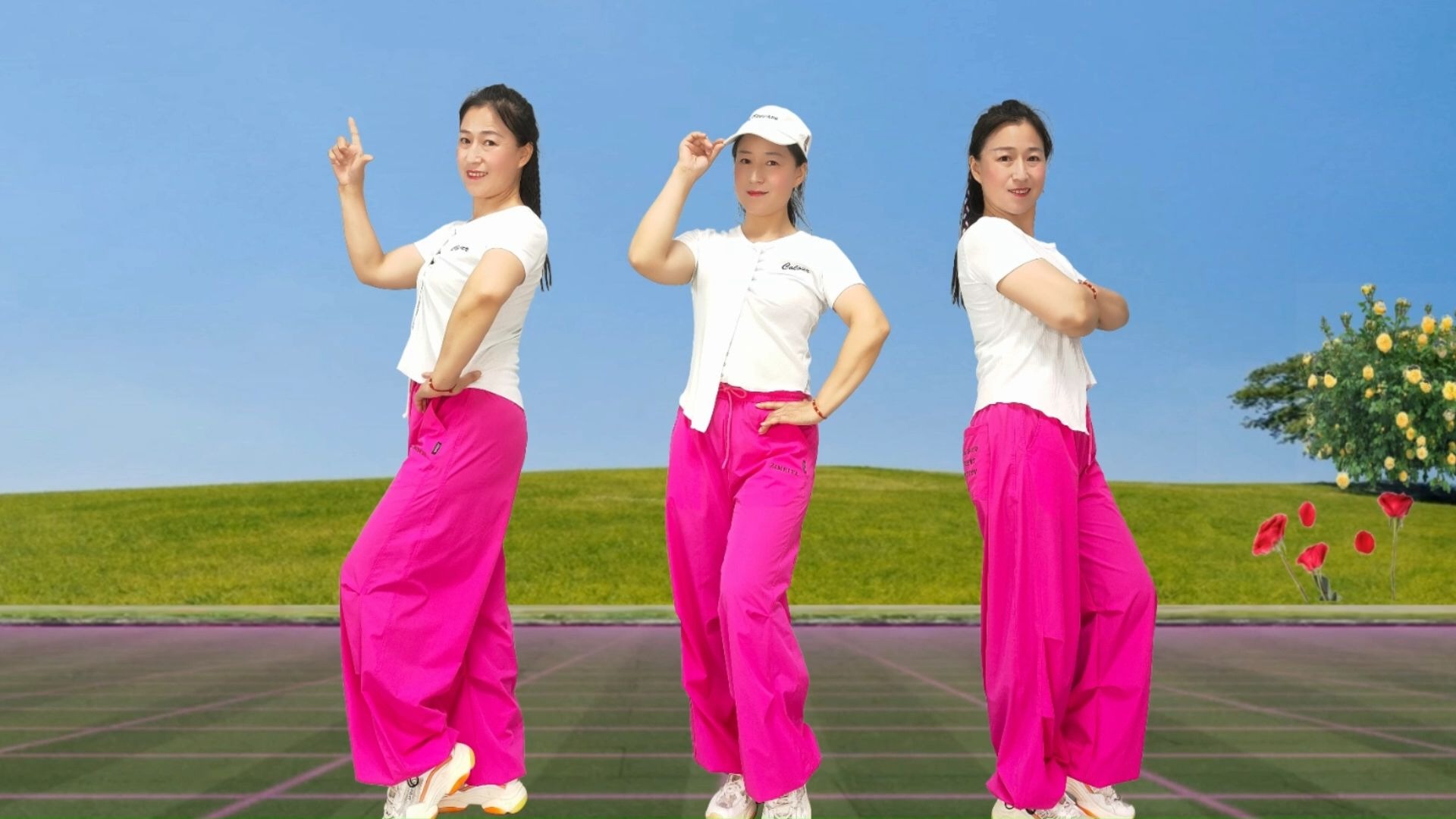 时尚流行舞《野辣辣的情歌》来看火辣辣的小姑娘