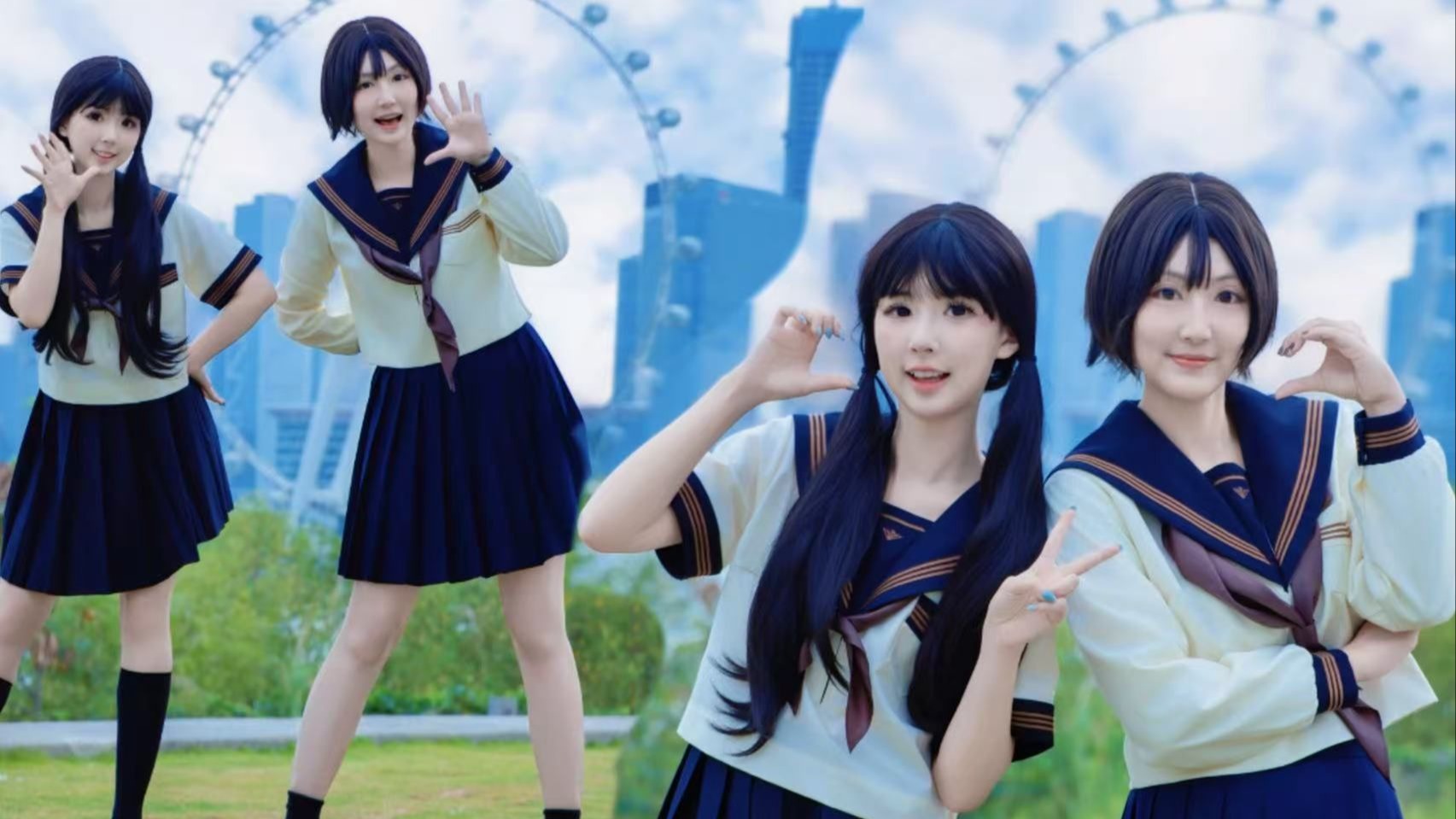 无打码/远近切换/超元气的《染上你的颜色》