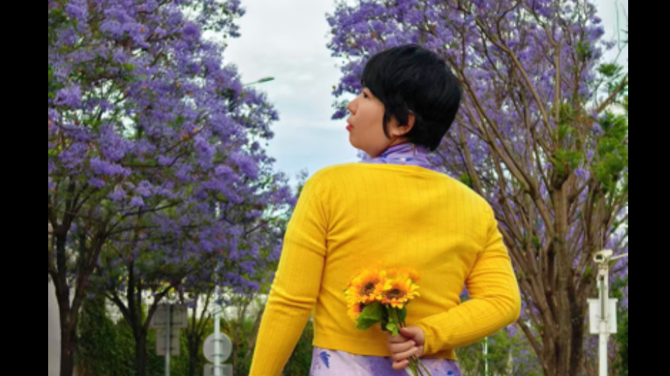 【原创编舞】《花》蓝花楹紫旗袍纯享版～大家爱看就多发点