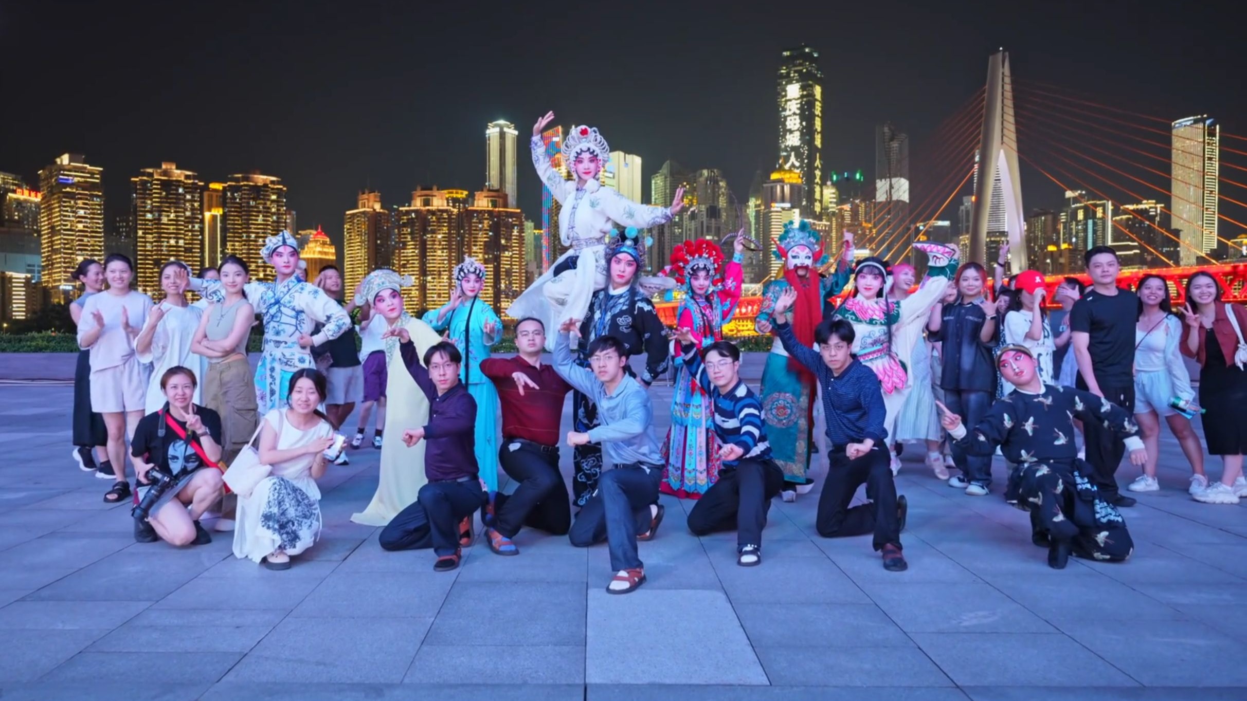 【不齐舞团】川剧街舞，幺不倒台