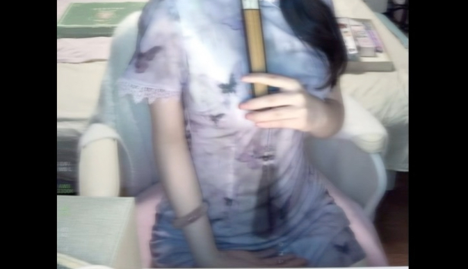 妹妹说紫色很有韵味～
