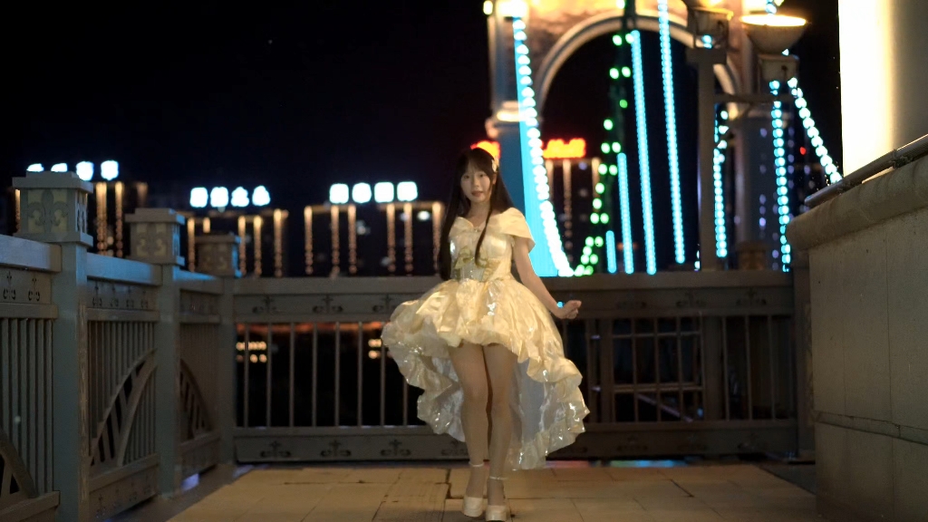 【菲梦少女-启明星】✨梦里想起美妙的旋律✨特意找的夜景