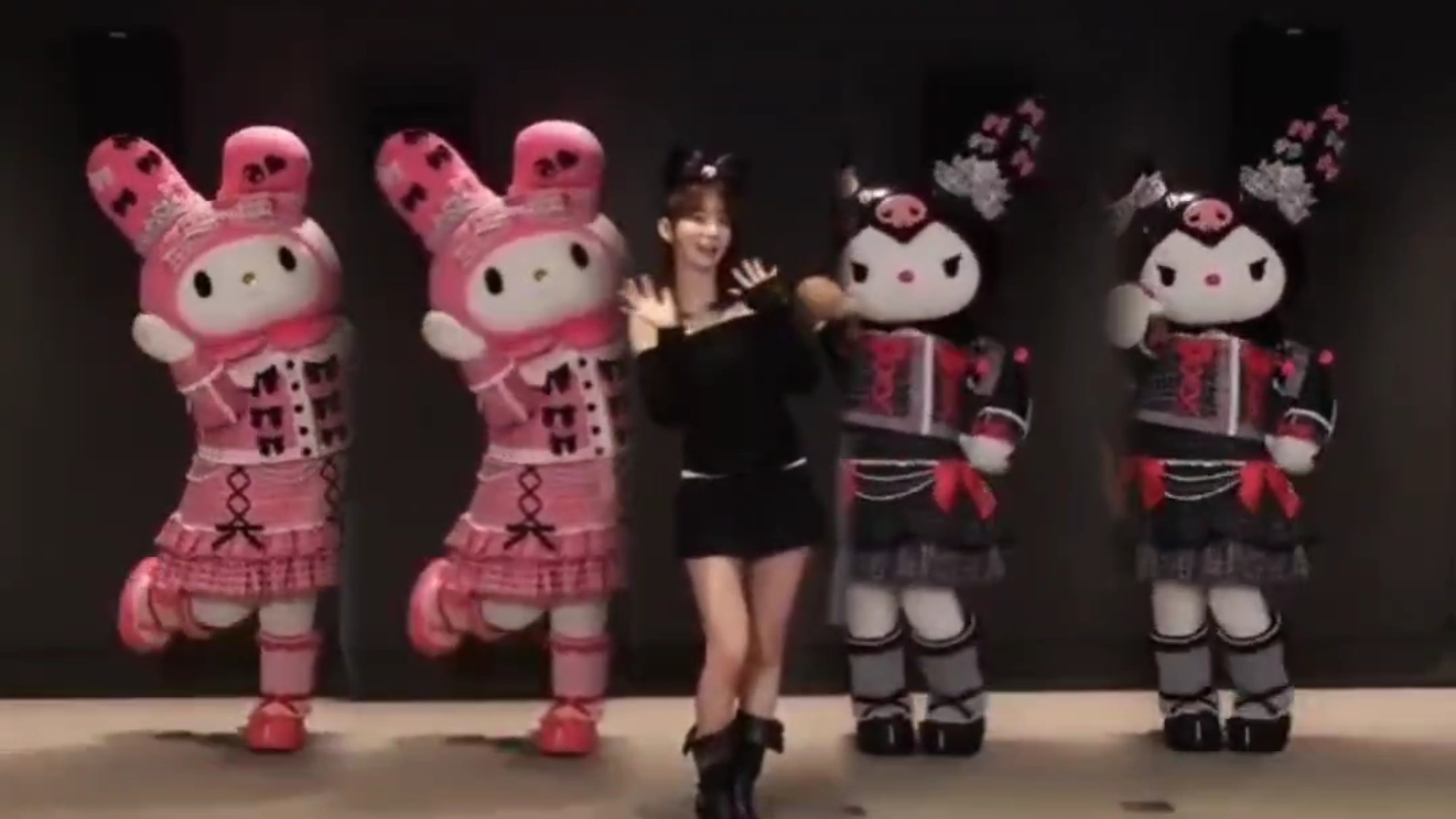 宮脇咲良 | 小樱花with MY MELODY & KUROMI 美乐蒂酷洛米 ka