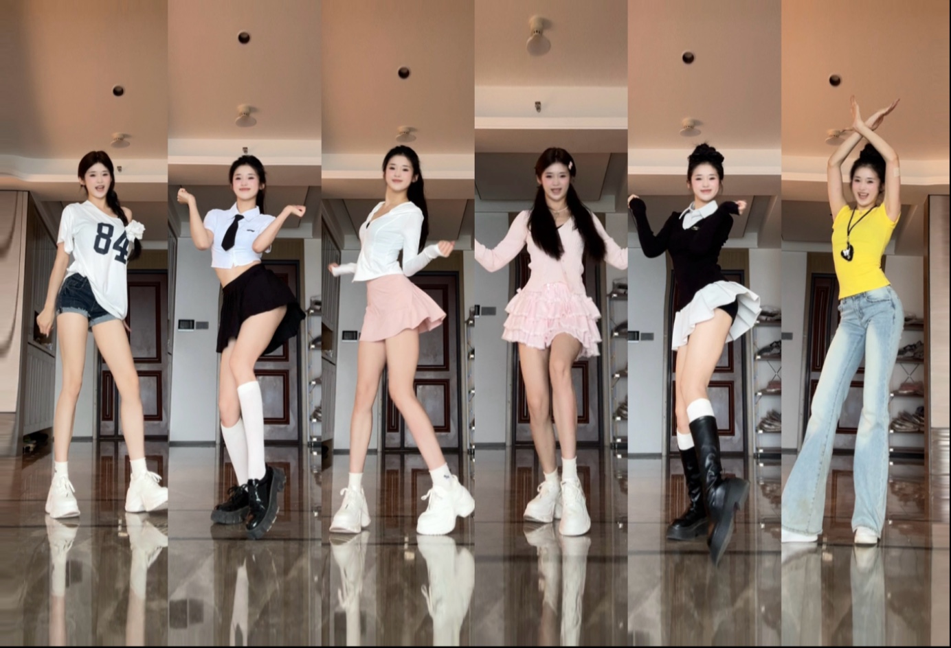 【lar崽】6套换装舞力全开｜new dance好有生命力！