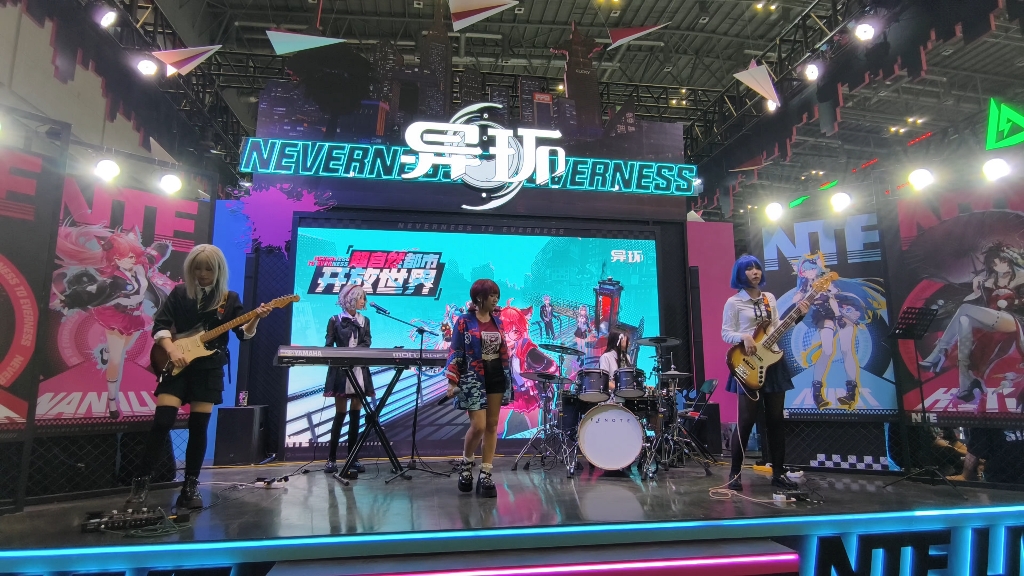 答应我，在异环组一辈子乐队好吗？