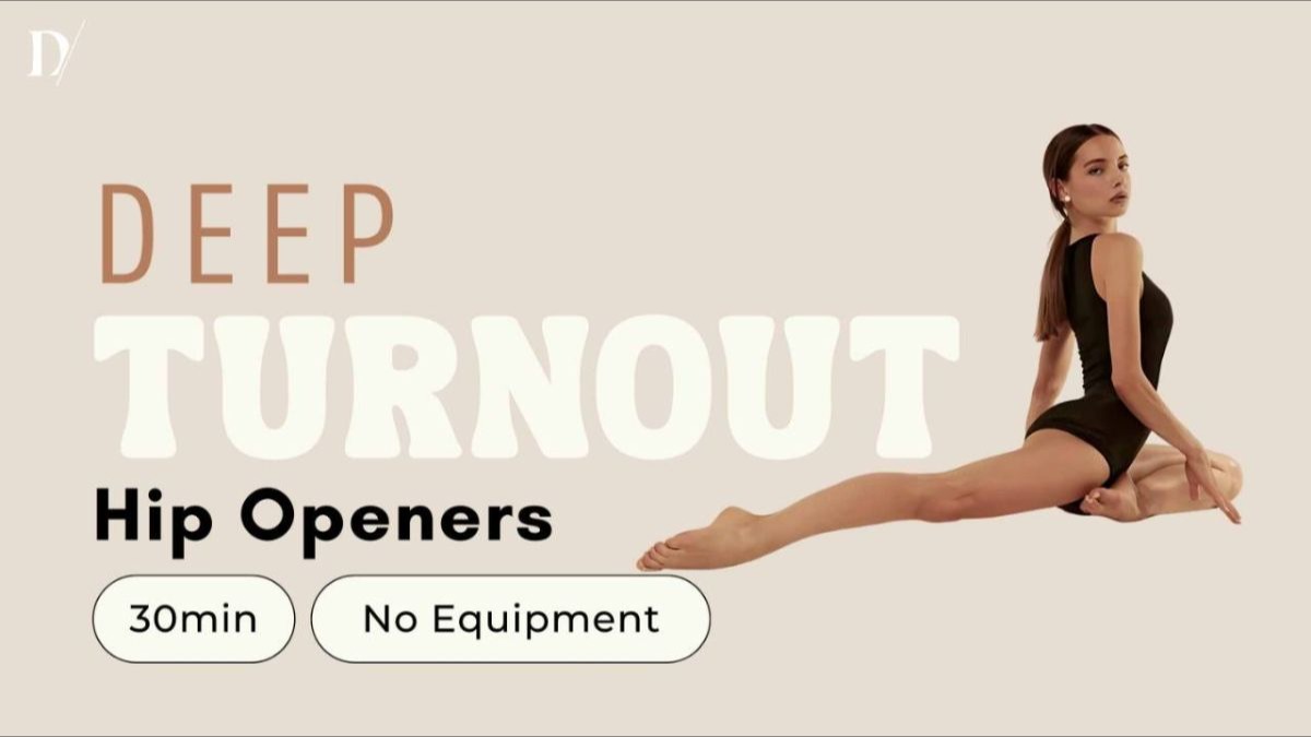 【舞蹈大师课｜深度外开训练｜中字外挂】30分钟深度髋关节打开-