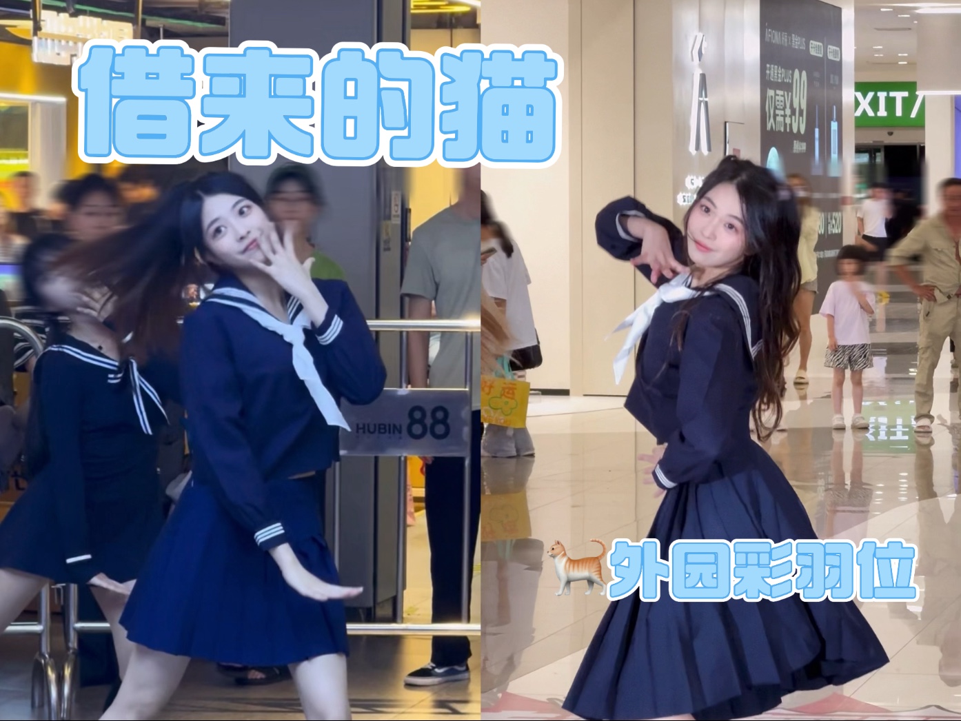 【ILLIT-借来的猫】从浙工大借来的猫～换装版！（伪）