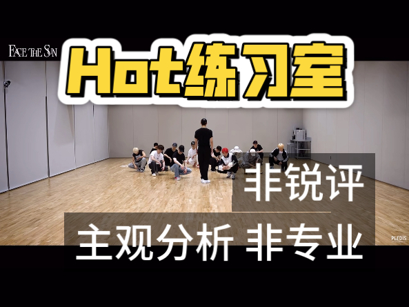 【seventeen reaction】学舞6年但不专业人员分析Hot练习室，纯