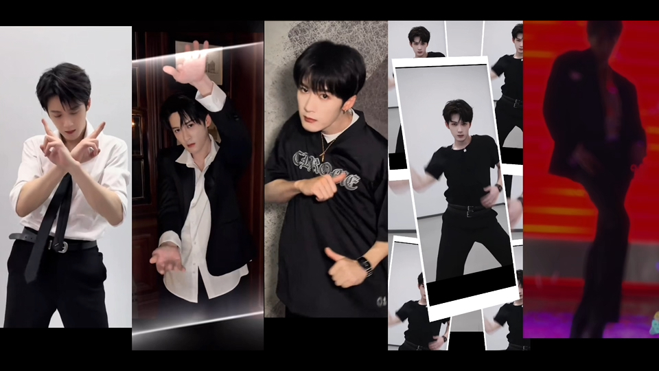 请欣赏檀老师的星奇摇，加绒摇，刀马舞，Daddy 舞和发牌扫腿舞