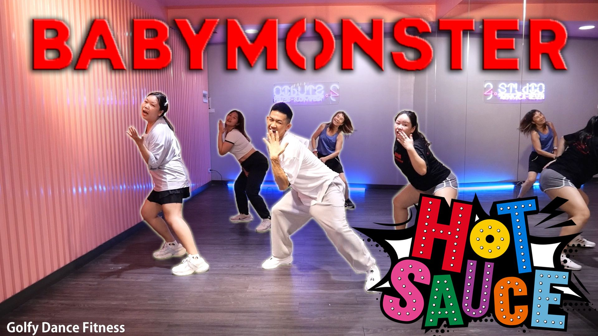 [KPOP] BABYMONSTER - HOT SAUCE | GolfyDance | Dance Fitn