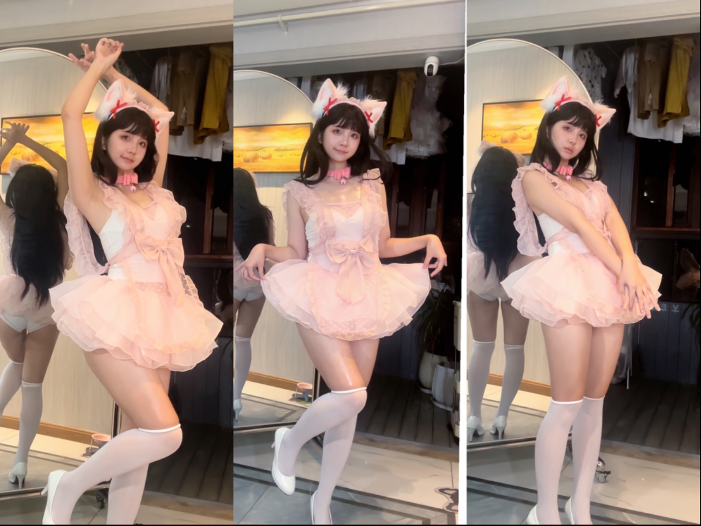 油亮丝袜好滑 ！！ shake it