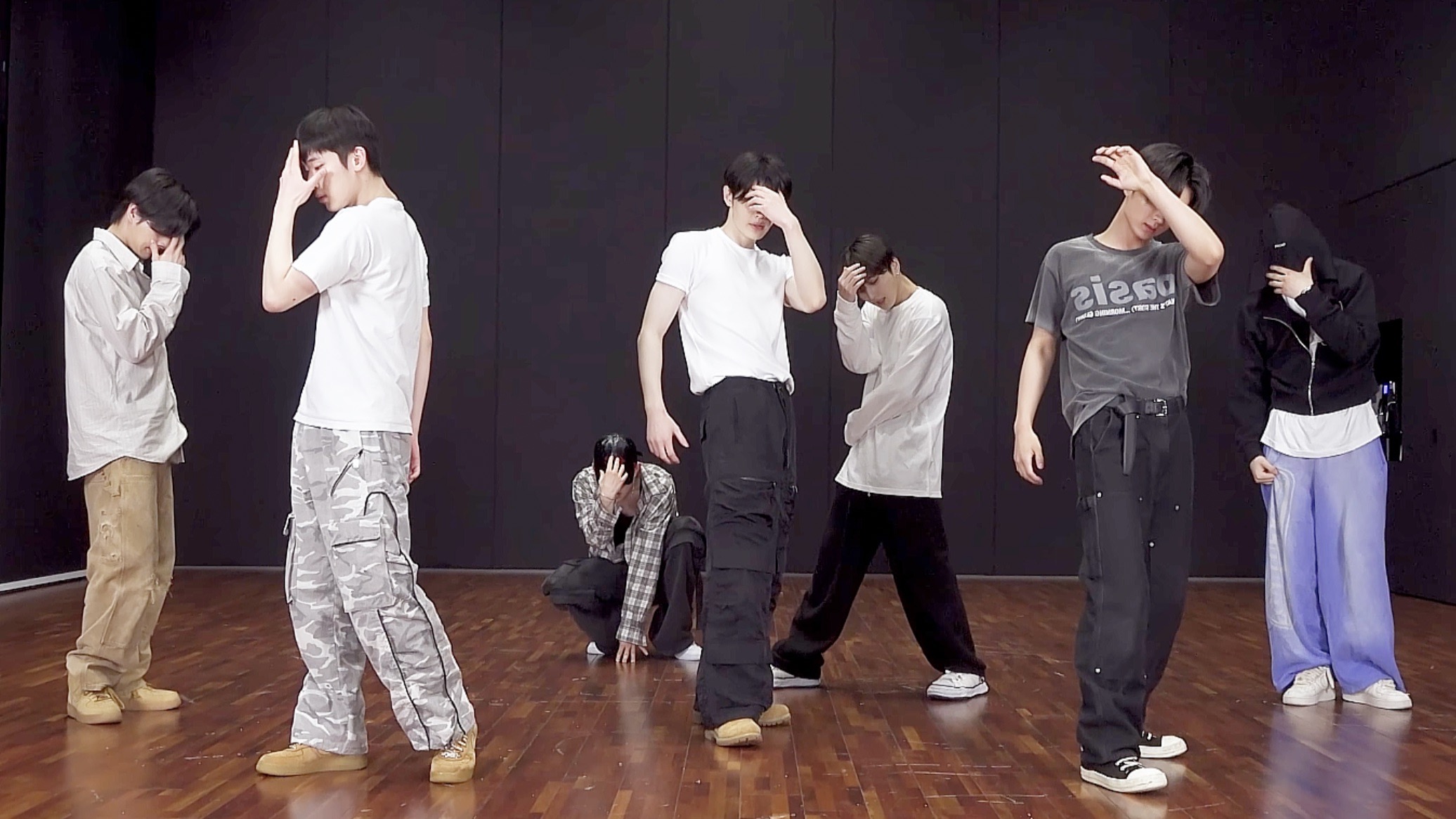 【4K镜面】ENHYPEN - Bad Desire 练习室 分段循环 画放大 替