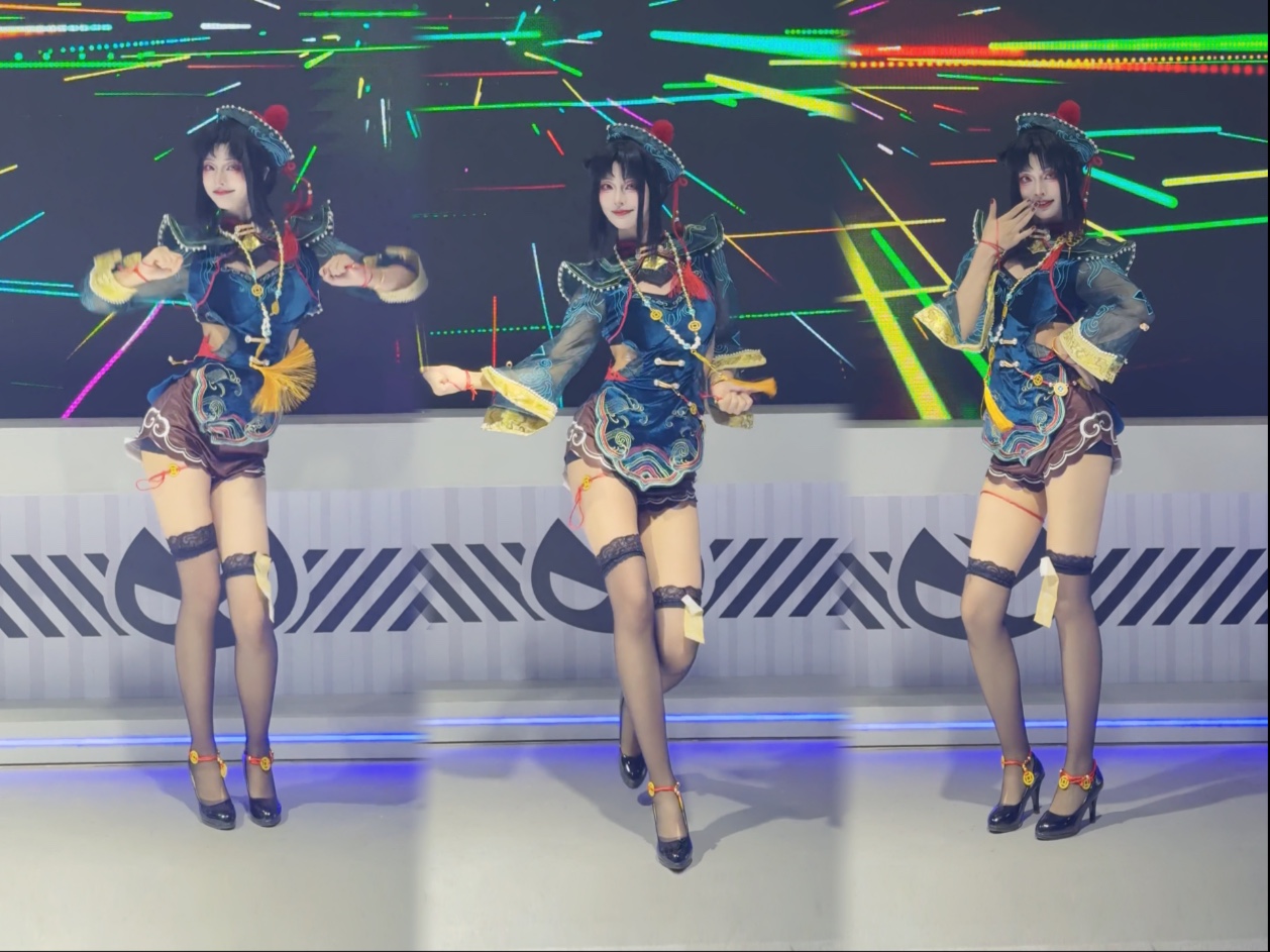 BW现场 有个玉玲珑小僵尸在跳舞哦～