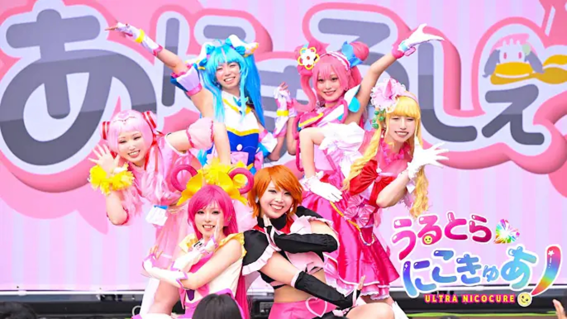 【q娃搬运】主角五人op串烧cos舞台