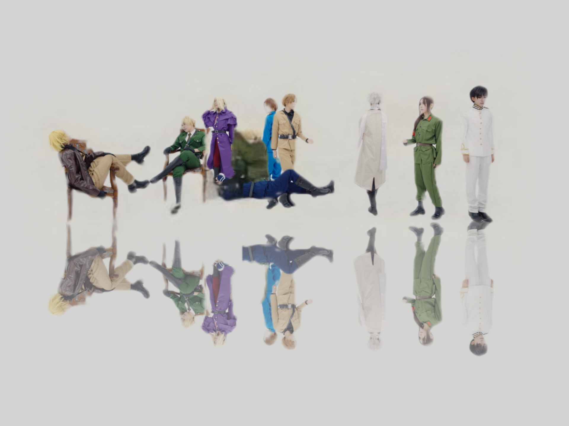 【APH/cos】十年前的ECHO正中眉心【枢联】一人十二役