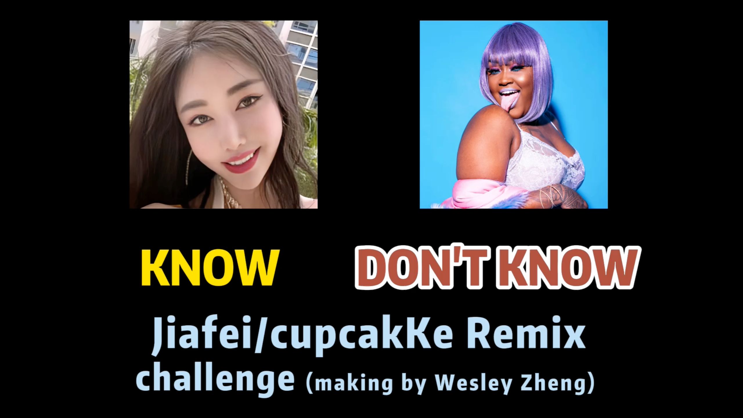 我制作的Floptropica remix猜歌挑战 欧美/K-POP/华语/影视音