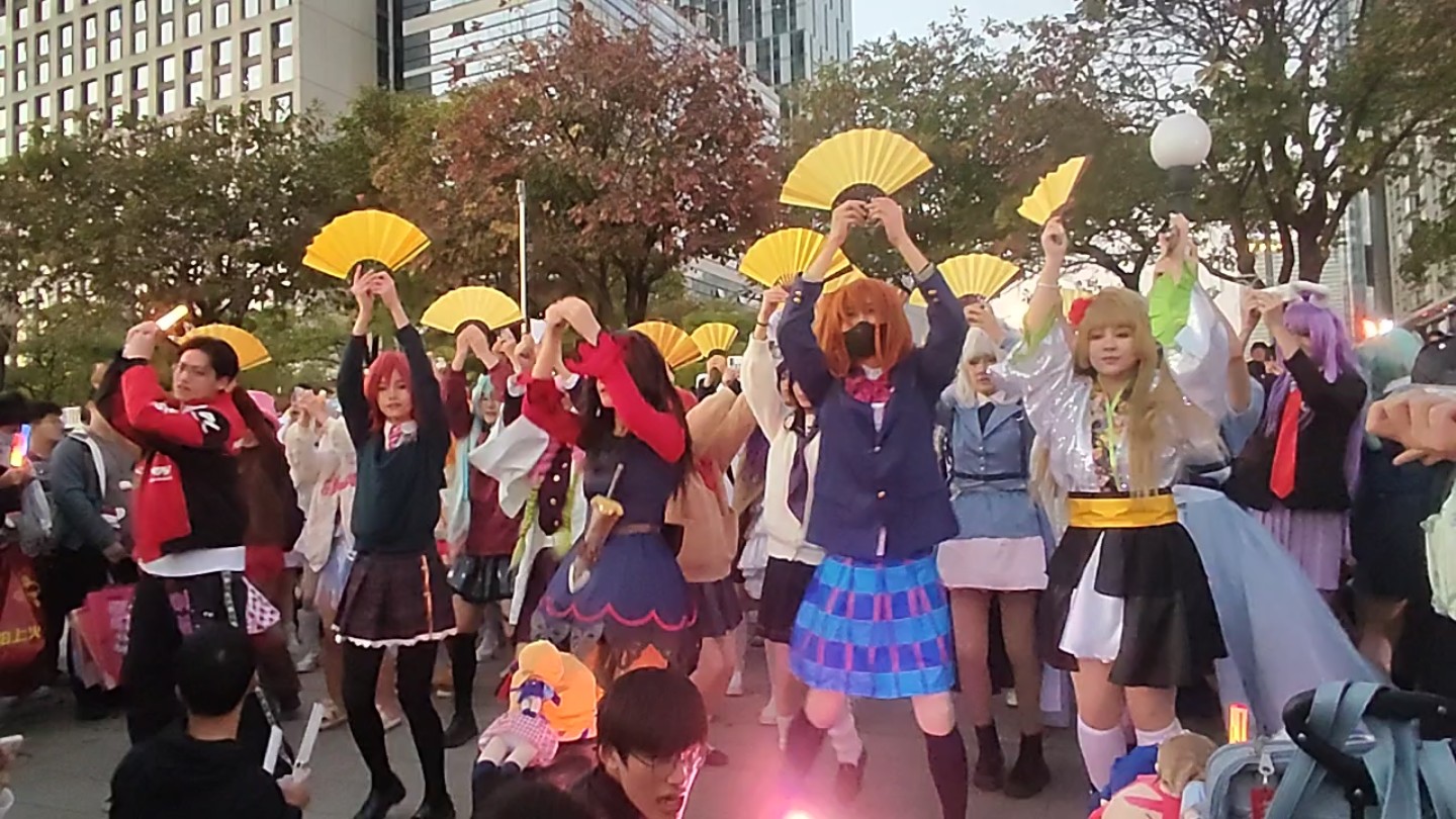 欲于辉夜城起舞-广州萤火虫D2江边外场lovelive专场随机宅舞2