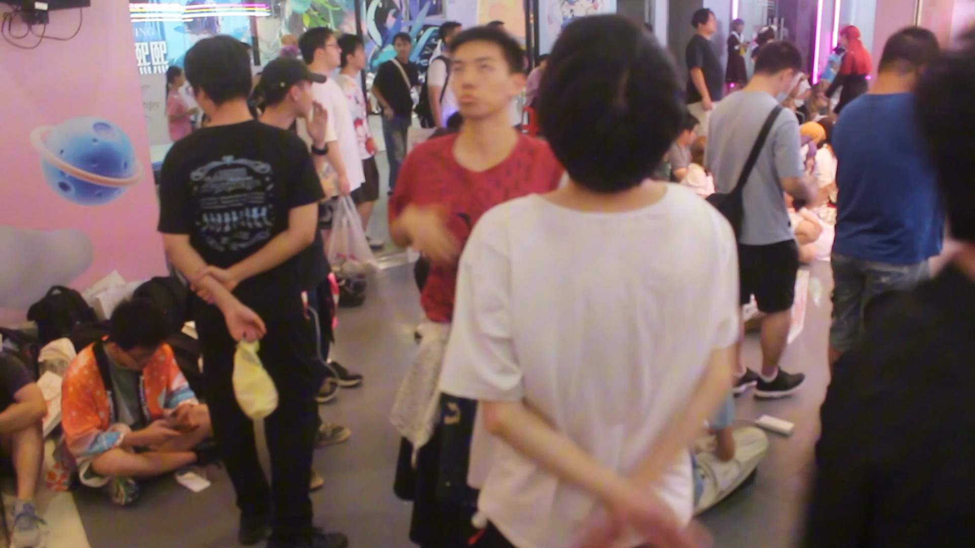 2025.8.3广州地王广场果皇生日会随舞的一些片段