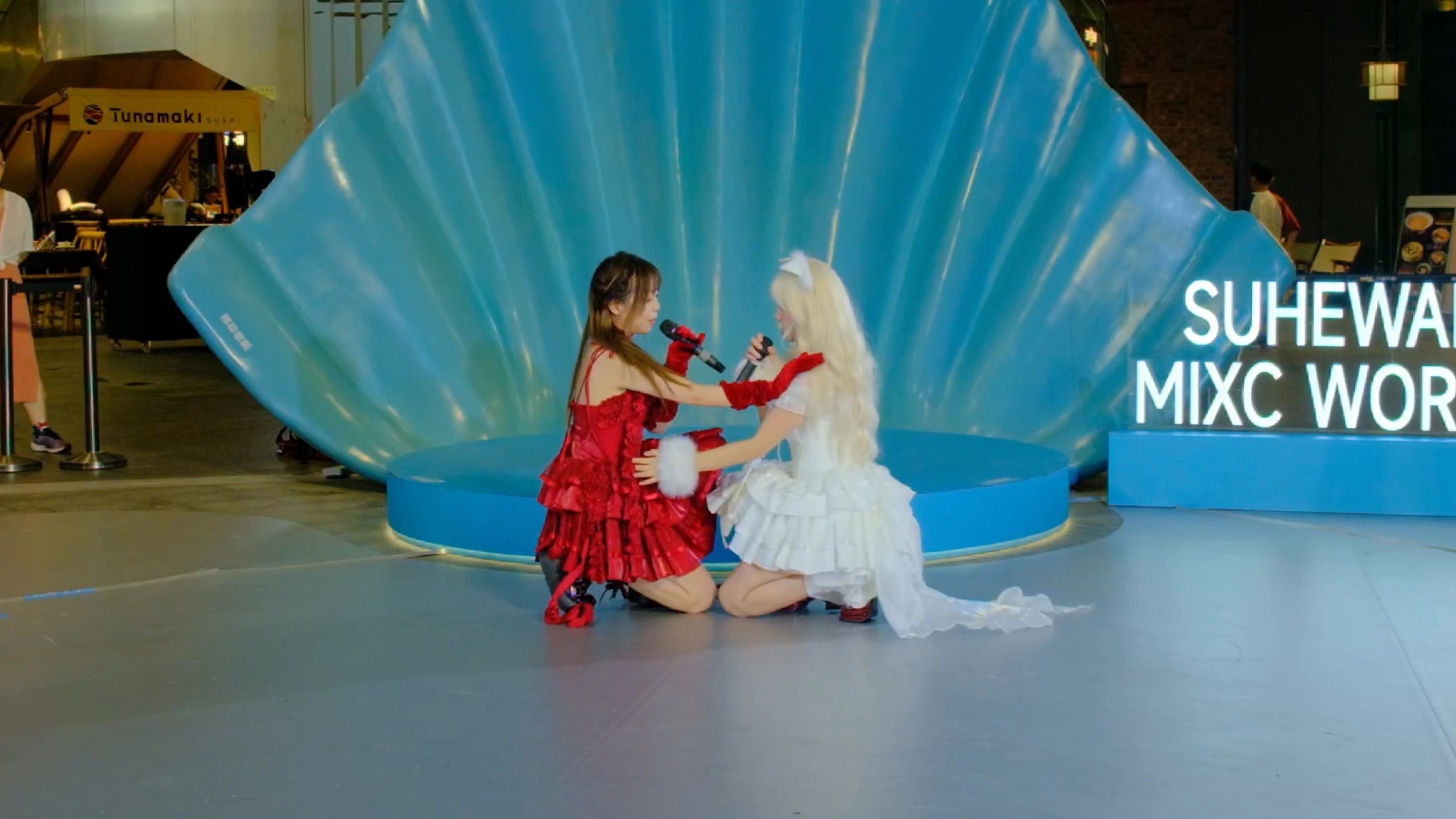 【TP随机舞蹈】2025还有人全开麦跳百合神曲？太好磕了！夜蝶